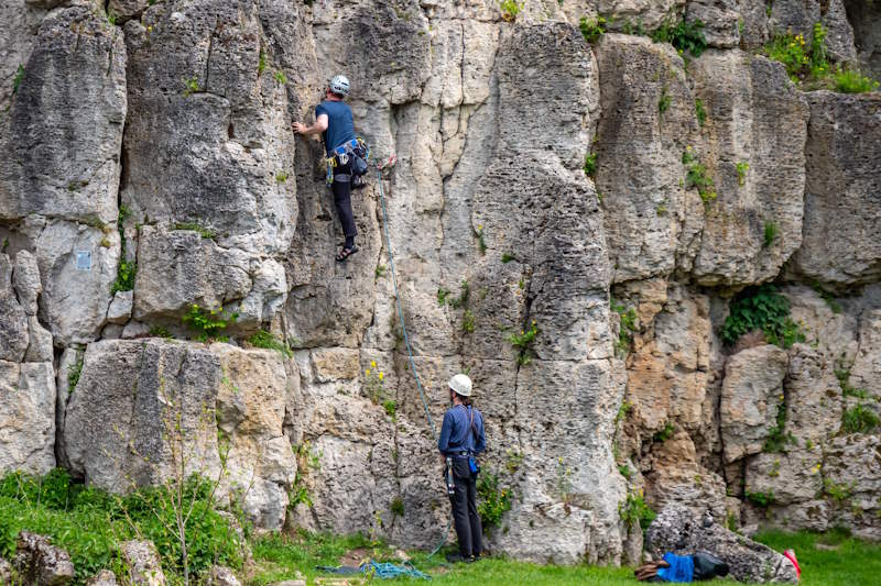 Klettern Fränkische Schweiz