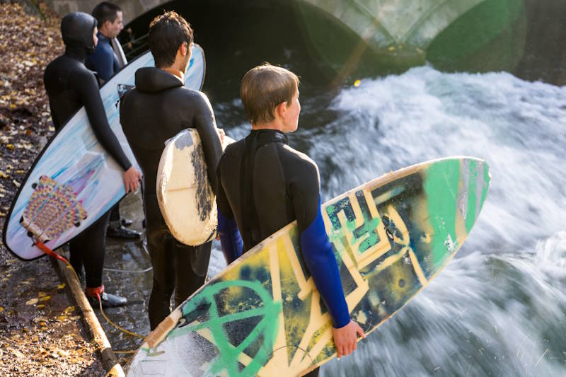Surfer Englischer Garten