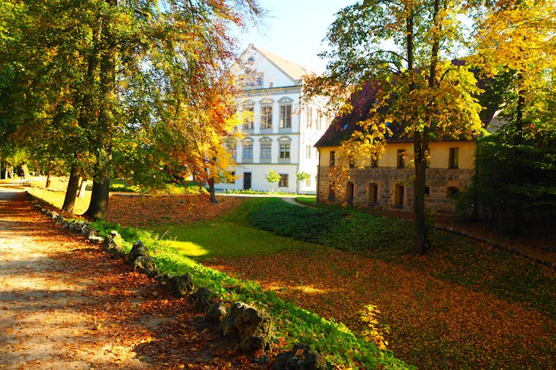 Hofgarten Oettingen in Bayern