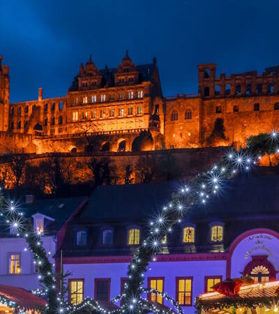 Heidelberger Weihnachtsmarkt – zauberhafte Adventszeit in der romantischen Altstadt