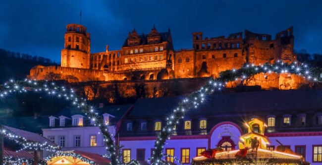 Heidelberger Weihnachtsmarkt – zauberhafte Adventszeit in der romantischen Altstadt