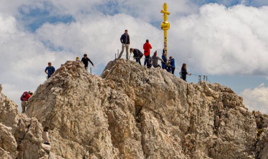 Bergsteigen und Klettern in Bayern