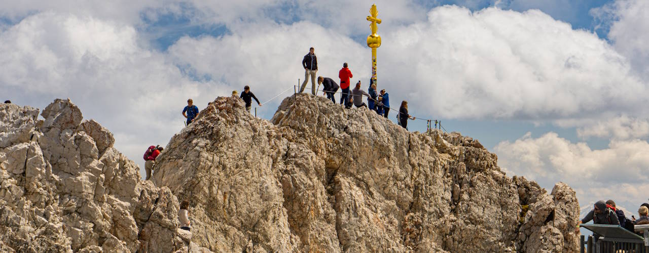 Bergsteigen und Klettern in Bayern